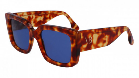 Victoria Beckham VB653S Sunglasses, (222) BLONDE HAVANA