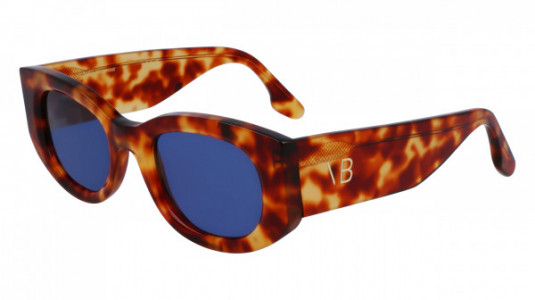 Victoria Beckham VB654S Sunglasses, (222) BLONDE HAVANA