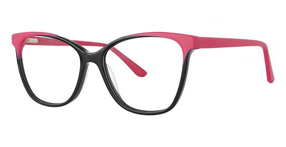 Vivian Morgan 8113 Eyeglasses, Hot Pink / Black