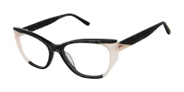 L.A.M.B. LA116 Eyeglasses, Black/Blush (BLK)