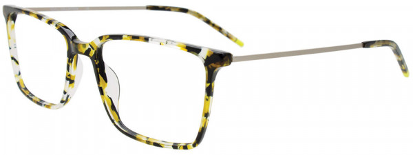 CHILL C7054 Eyeglasses, 010 - Crystal Yellow Tor / Silver