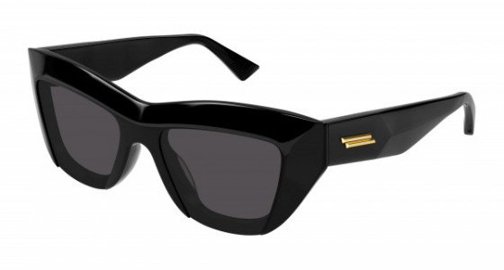 Bottega Veneta BV1218S Sunglasses, 001 - BLACK with GREY lenses