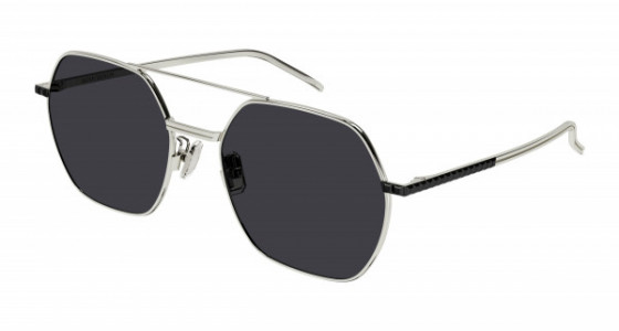 Boucheron BC0138S Sunglasses, 003 - WHITE with GREY lenses