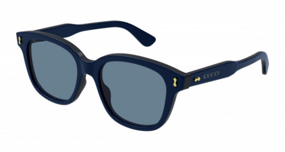 Gucci GG1264S Sunglasses, 002 - BLUE with BLUE lenses