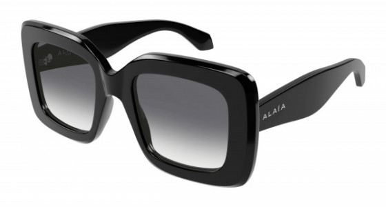 Azzedine Alaïa AA0065S Sunglasses, 002 - BLACK with GREY lenses