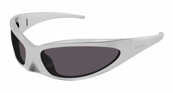 Balenciaga BB0251S Sunglasses, 005 - SILVER with GREY lenses