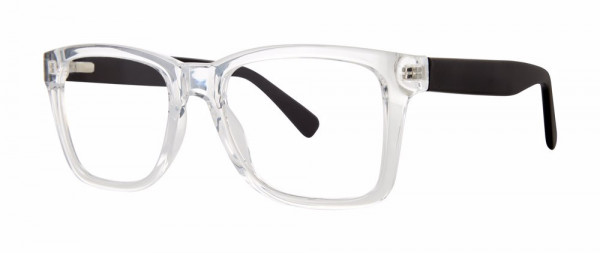 Modern Optical INSTIGATE Eyeglasses, Crystal/Black