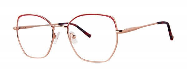 Genevieve LIFESTYLE Eyeglasses, Fuchsia/Rose Gold