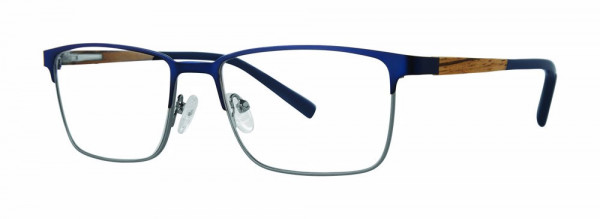 Giovani di Venezia GVX587 Eyeglasses, Matte Navy/Gunmetal