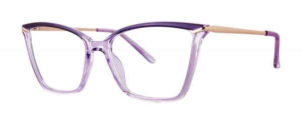 Modern Times BOUNTIFUL Eyeglasses, Lilac Crystal/Gold