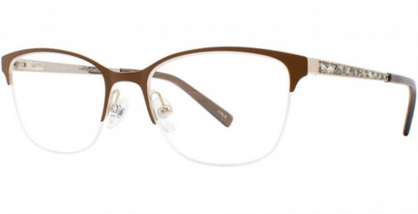 Adrienne Vittadini 636 Eyeglasses, Coco Leopard