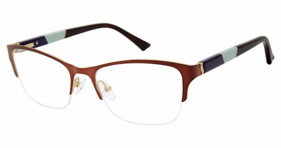 Kay Unger NY K238 Eyeglasses, brown