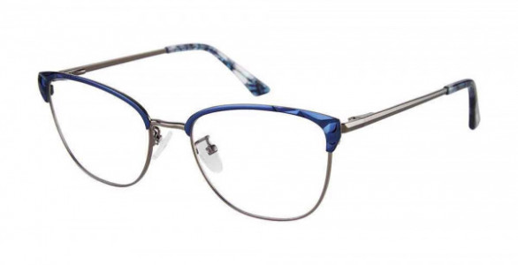 Kay Unger NY K257 Eyeglasses, blue