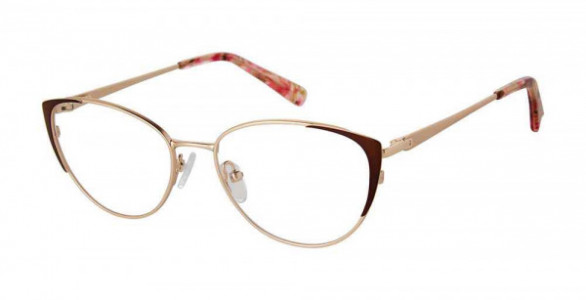 Phoebe Couture P353 Eyeglasses, brown