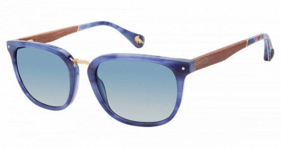 Robert Graham HUDSON Sunglasses, blue