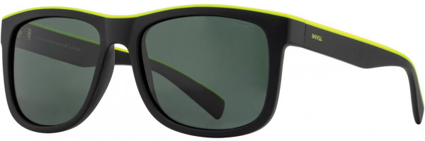 INVU INVU Sunwear 282 Sunglasses, 2 - Black / Highlighter