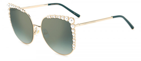 Carolina Herrera HER 0076/S Sunglasses, 0J5G GOLD