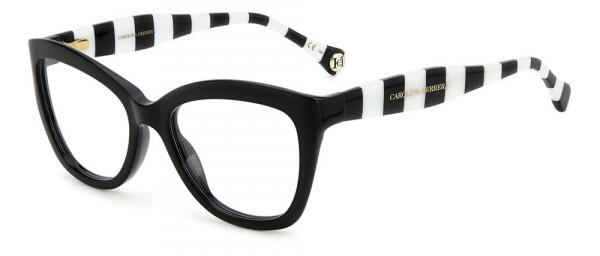 Carolina Herrera HER 0088 Eyeglasses, 080S BLACK WHITE