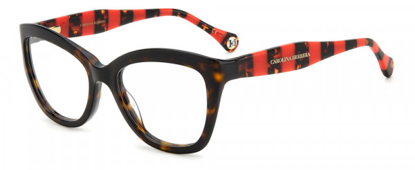 Carolina Herrera HER 0088 Eyeglasses, 0O63 HAVANA RED