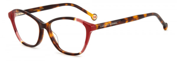 Carolina Herrera HER 0122 Eyeglasses, 0O63 HAVANA RED