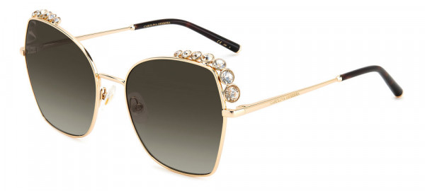 Carolina Herrera HER 0145/S Sunglasses, 0000 ROSE GOLD