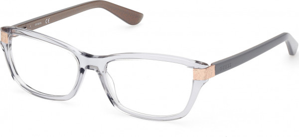 Guess GU2956 Eyeglasses, 020 - Shiny Grey / Grey/Texture