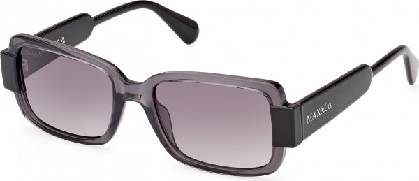 MAX&Co. MO0074 Sunglasses, 20B - Shiny Grey / Shiny Grey