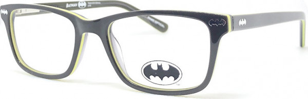DC Comics BATMAN BME901 Eyeglasses, Grey-Yellow