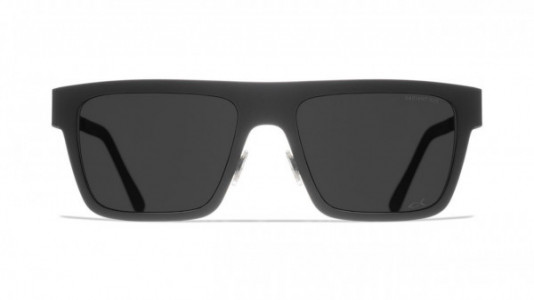 Blackfin Walden [BF926] Sunglasses, C1333 - Black/Gray (Solid Smoke)