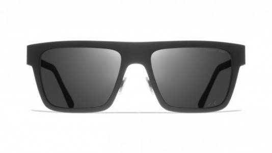 Blackfin Walden [BF926] Sunglasses, C1334P - Black/Gray (Polarized Solid Smoke)