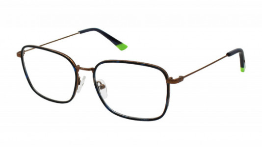 PSYCHO BUNNY PB 512 Eyeglasses, 2-NAVY/BRONZE