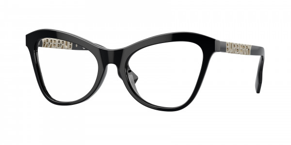 Burberry BE2373U ANGELICA Eyeglasses, 3001 ANGELICA BLACK (BLACK)