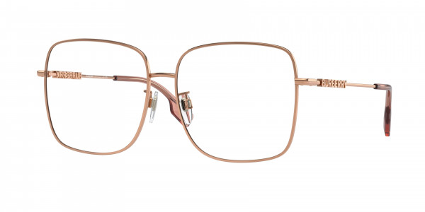 Burberry BE1378D QUINCY Eyeglasses, 1337 QUINCY ROSE GOLD (GOLD)