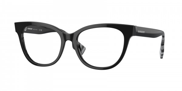Burberry BE2375F EVELYN Eyeglasses, 3001 EVELYN BLACK (BLACK)