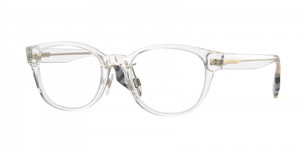 Burberry BE2381D PEYTON Eyeglasses, 3024 PEYTON TRANSPARENT (TRANSPARENT)