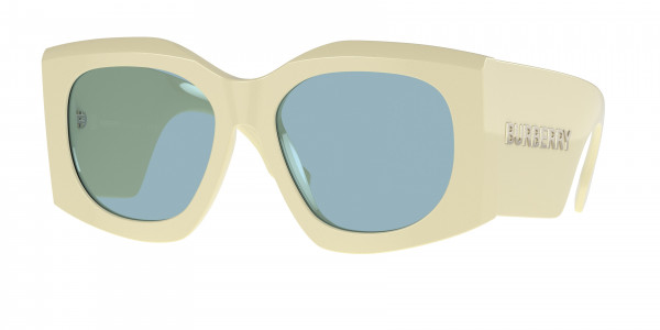 Burberry BE4388U MADELINE Sunglasses, 406680 MADELINE YELLOW BLUE (YELLOW)