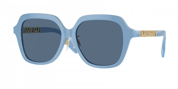 Burberry BE4389F JONI Sunglasses, 406280 JONI AZURE DARK BLUE (BLUE)