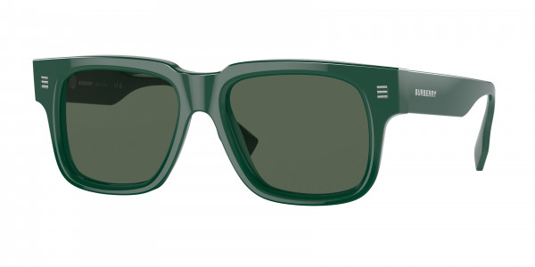 Burberry BE4394F HAYDEN Sunglasses, 405971 HAYDEN GREEN DARK GREEN (GREEN)