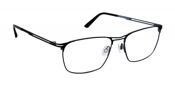 CIE CIELX406 1 BLK Eyeglasses, BLACK/GREY (1)
