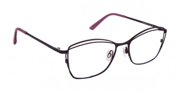 CIE CIELX404 1 PRP Eyeglasses, DARK PURPLE/PURPLE (1)