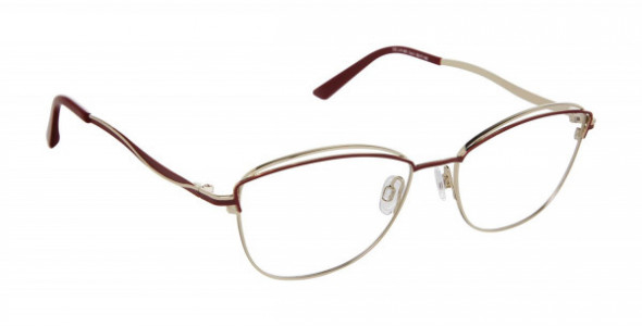 CIE CIELX403 2 RED Eyeglasses, RED/SILVER (2)