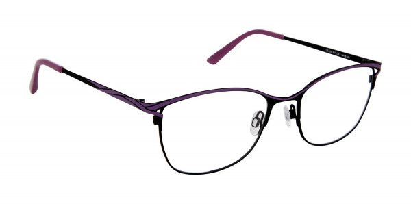 CIE CIELX401 1 PRP Eyeglasses, PURPLE/BLACK (1)