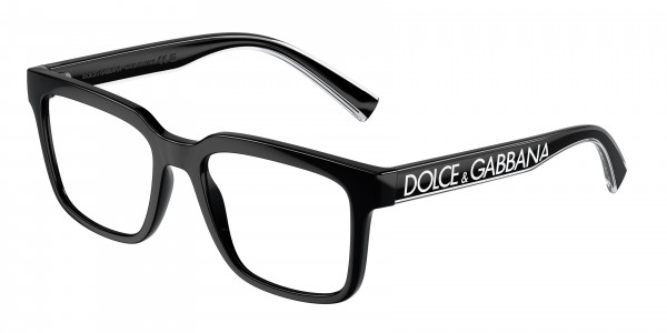 Dolce & Gabbana DG5101 Eyeglasses, 501 BLACK