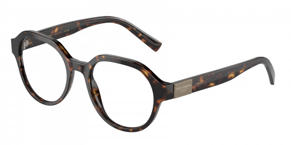 Dolce & Gabbana DG3367 Eyeglasses, 502 HAVANA (TORTOISE)