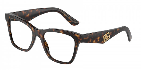 Dolce & Gabbana DG3374 Eyeglasses, 502 HAVANA (TORTOISE)