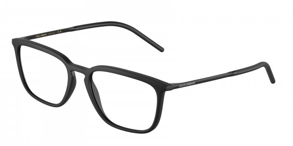 Dolce & Gabbana DG5098 Eyeglasses, 2525 MATTE BLACK (BLACK)