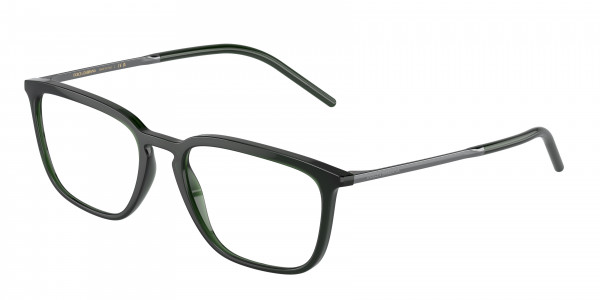 Dolce & Gabbana DG5098 Eyeglasses, 3008 TRANSPARENT GREEN (GREEN)