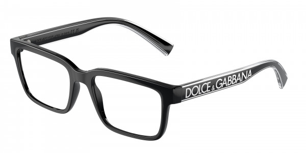 Dolce & Gabbana DG5102 Eyeglasses, 501 BLACK