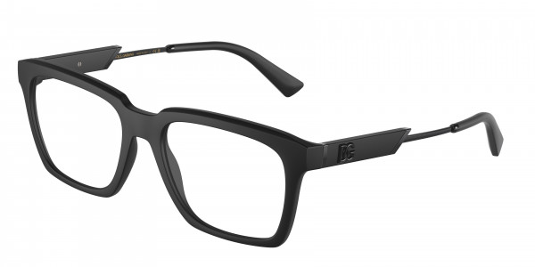 Dolce & Gabbana DG5104 Eyeglasses, 2525 MATTE BLACK (BLACK)