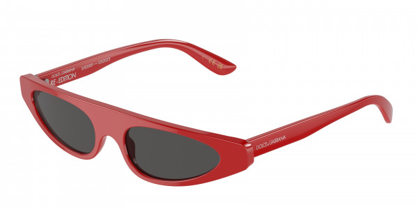 Dolce & Gabbana DG4442 Sunglasses, 308887 RED DARK GREY (RED)